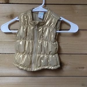 Gold vest
